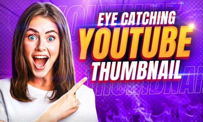 design high quality youtube thumbnail to boost your CTR