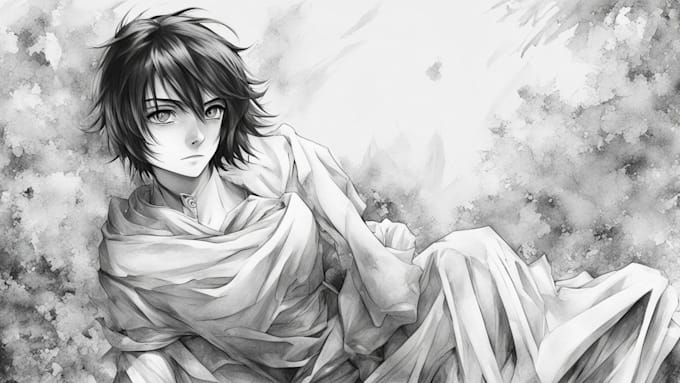 do manga arts in black and white