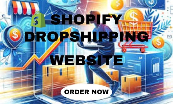 set up a high converting shopify dropshipping store