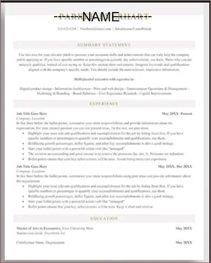 proofread your resume for mistakes