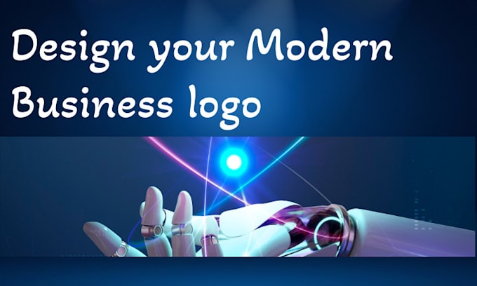design modern business logo with copyrights