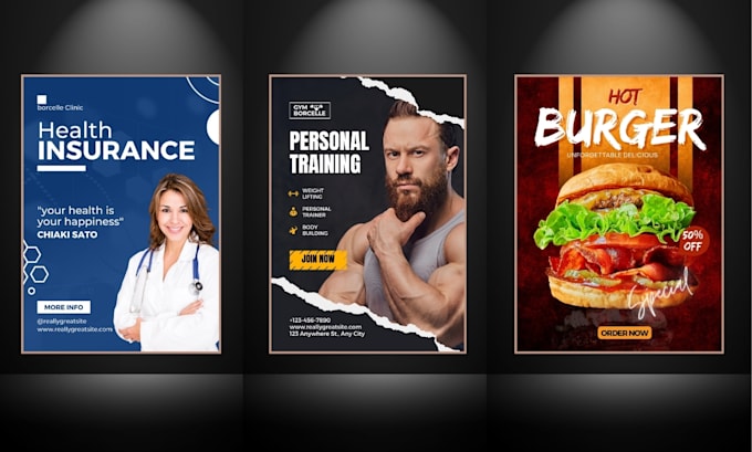 create any poster within 24 hours