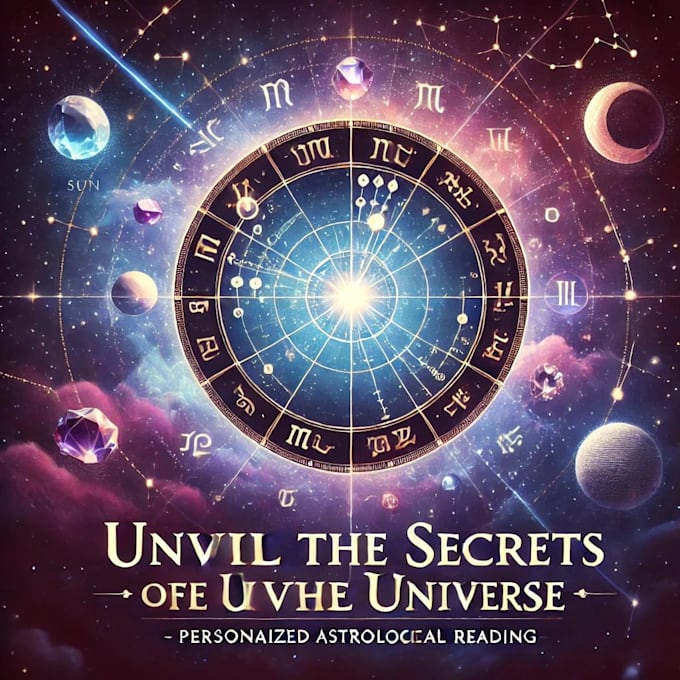 do personalized astrological reading with energy gem connections