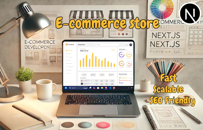 build a fast high converting ecommerce website using next js