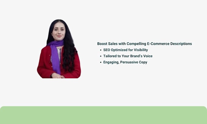 boost sales with descriptions
