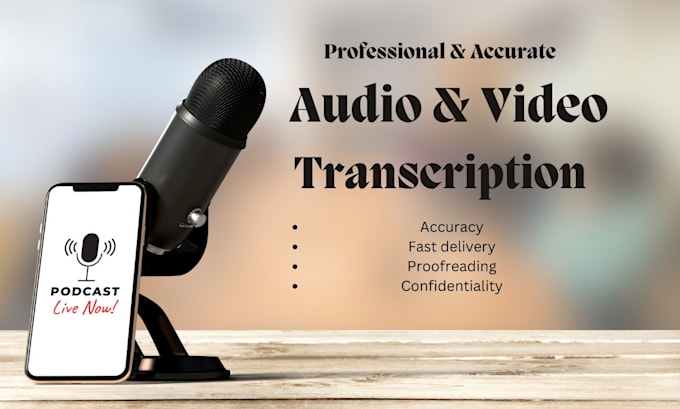 transcribe audio and video with 24 hour delivery