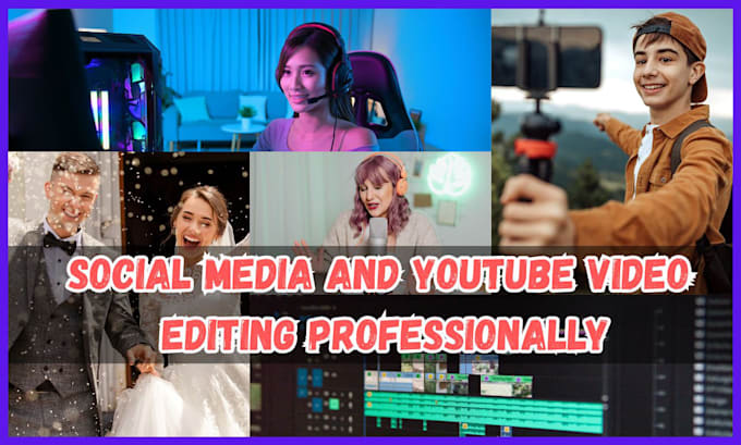 professionally edit youtube videos,reels,shorts,podcasts,social media videos