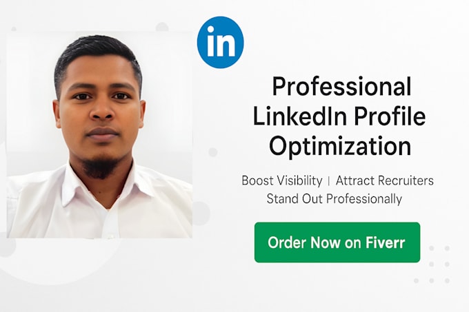 professionally create, revamp and optimize a awesome linkedin profile, page