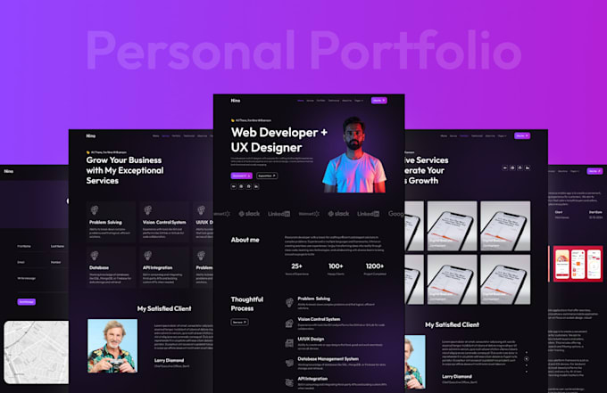 design website UI UX in figma