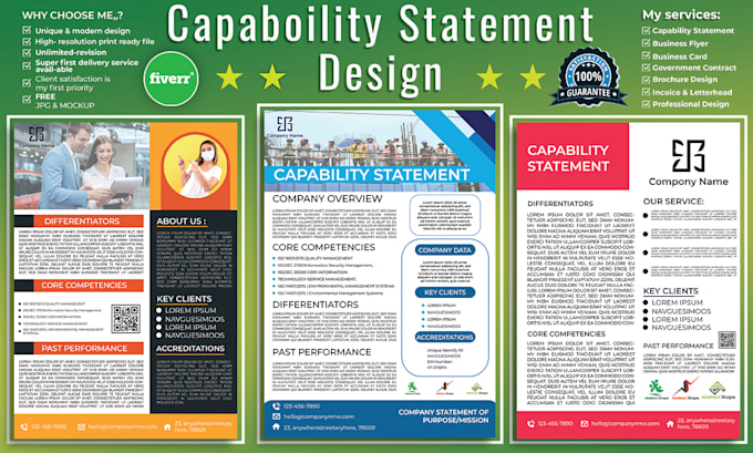 provide your professional and effective capability statement