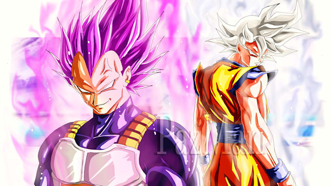 draw a custom dragon ball z character design