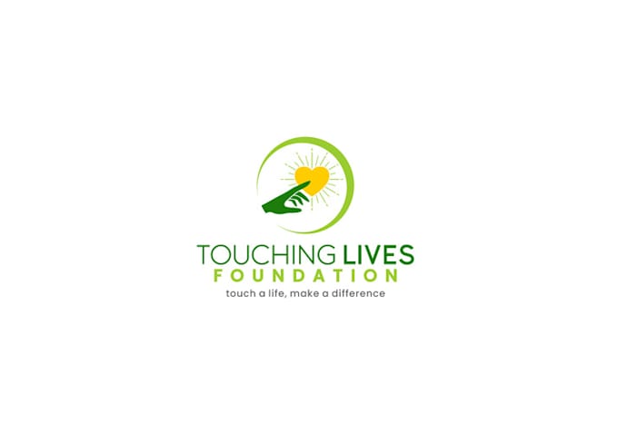 design touching lives foundation logo