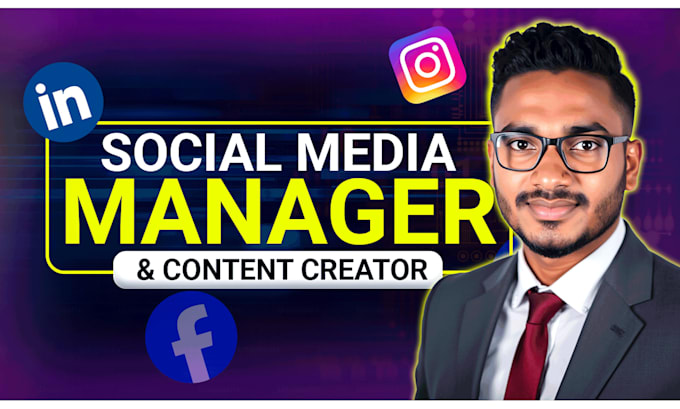 be your social media manager and personal assistant