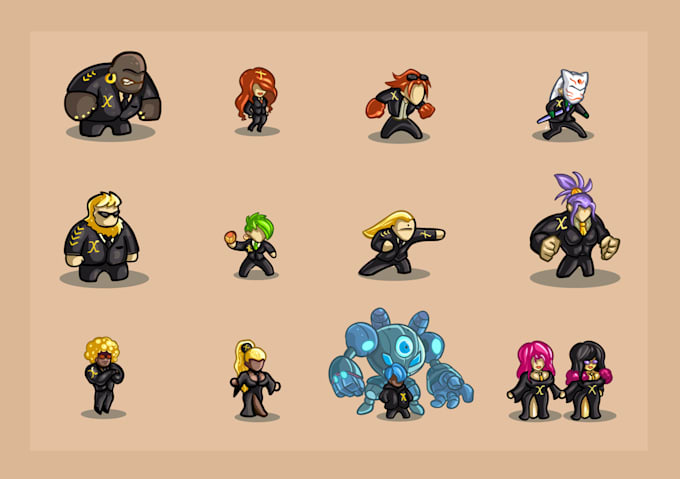 design and animate 2d characters for your indie game