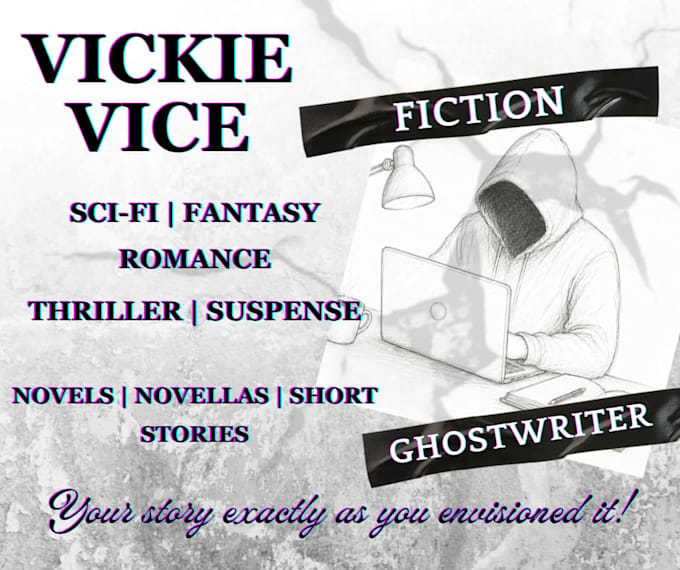 ghostwrite dark romance and speculative fiction