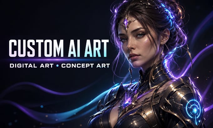 create custom ai art and digital art