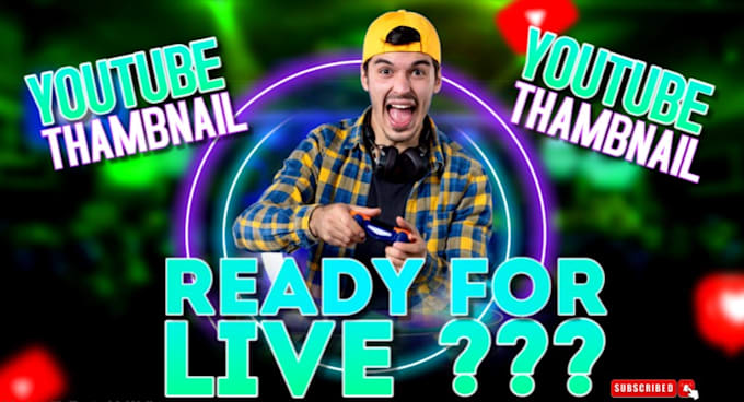 make pro thumbnail design for youtube low cost