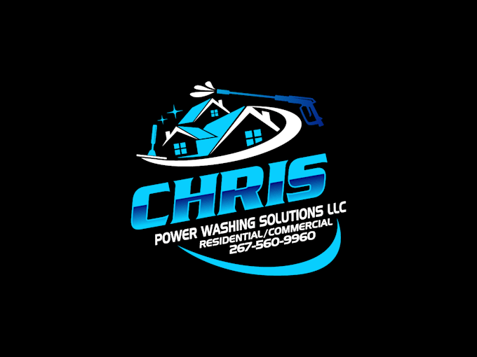 make a minimalist house cleaning service logo design