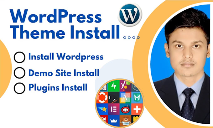 install wordpress theme plugins and fix wp issues