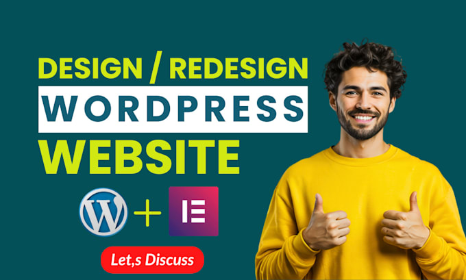 Build revamp create wordpress website design redesign website ...