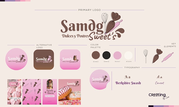 diseño de logotipo creativo y profesional