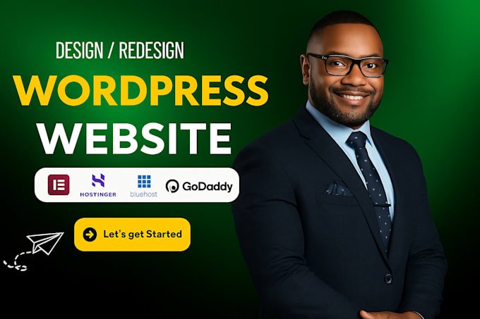 design wordpress website on hostinger website namecheap bluehost godaddy strato