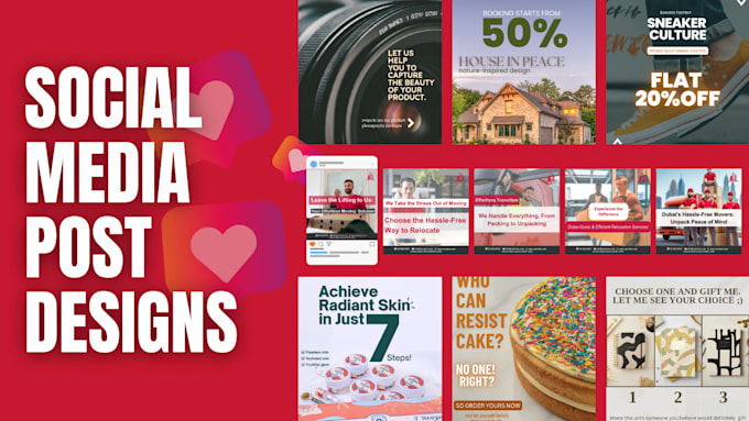 design social media posts design for you using canva