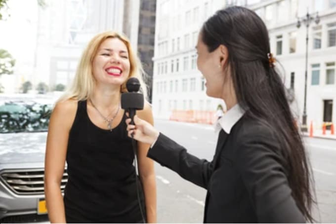 Create ugc street interview ads with actors for tiktok by Hannahsophiia ...