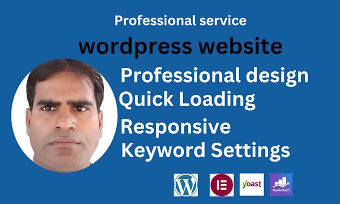 created responsive wordpress website