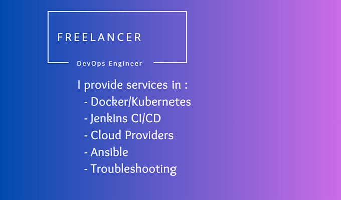 setup kubernetes, docker, and any devops related tools