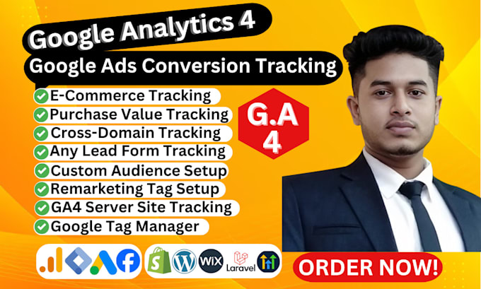 fix or setup google analytics 4 ga4 ecommerce and ads conversion tracking by GTM