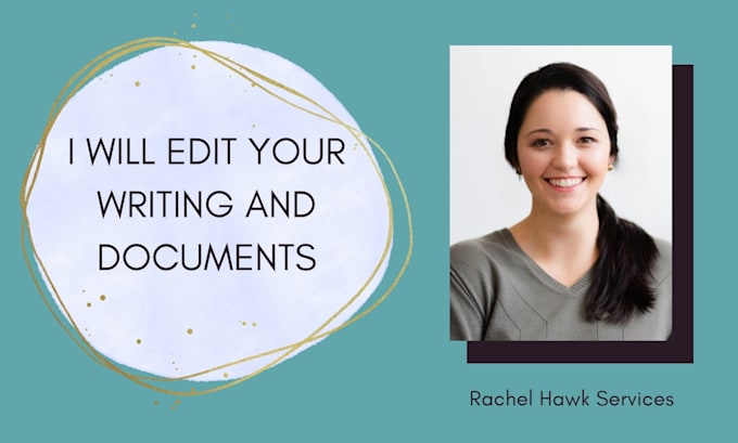 proofread, edit, and format documents and writing