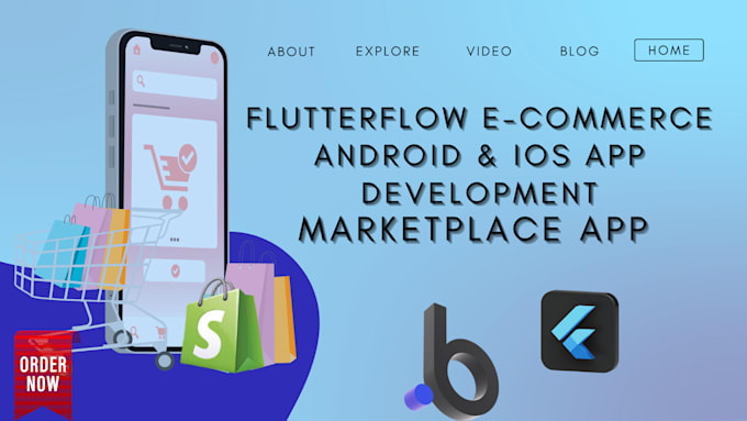 Build a custom multi vendor ecommerce flutter flow app with payment ...