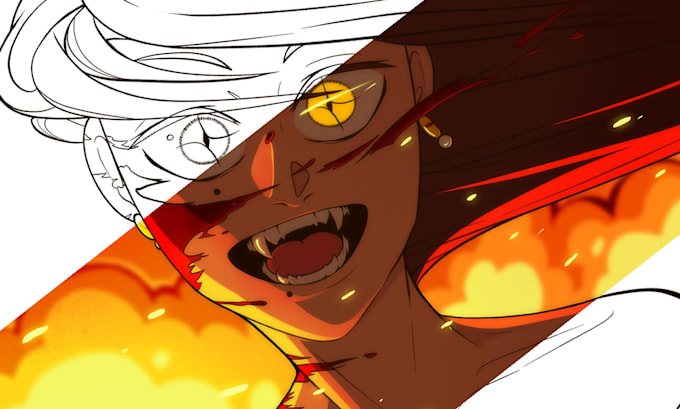 be the colorist for your lineart , comics , artwork