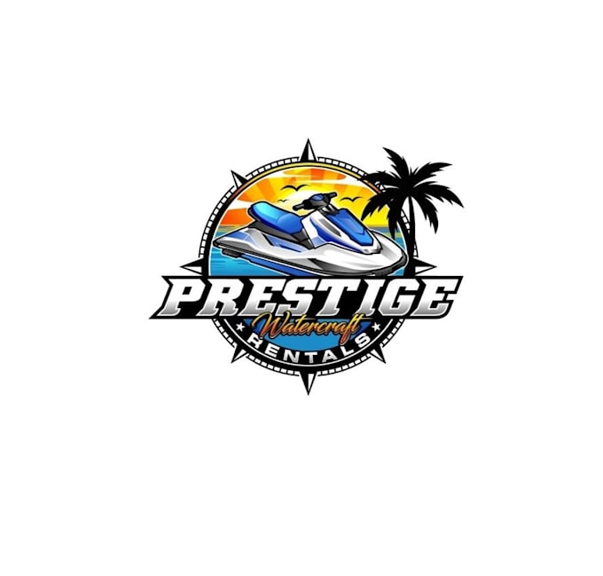 design high quality jet ski logo with creative concepts