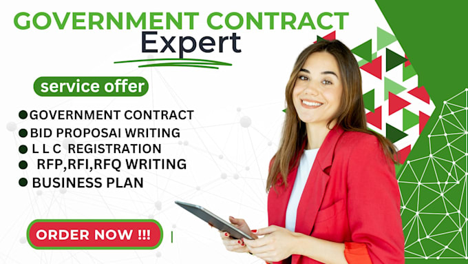 write government contracts proposal, bid proposal writing, rfq, rfp response