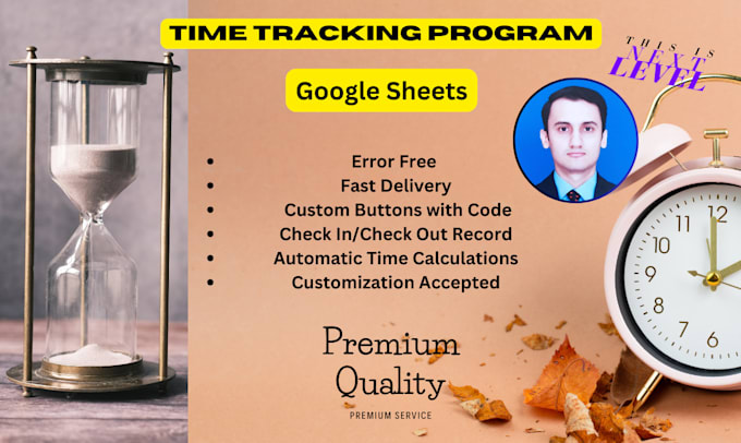 create an automated time tracking program in google sheets