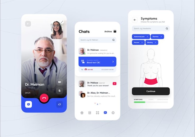 develop hipaa compliant, telemedicine website, telemedicine app development