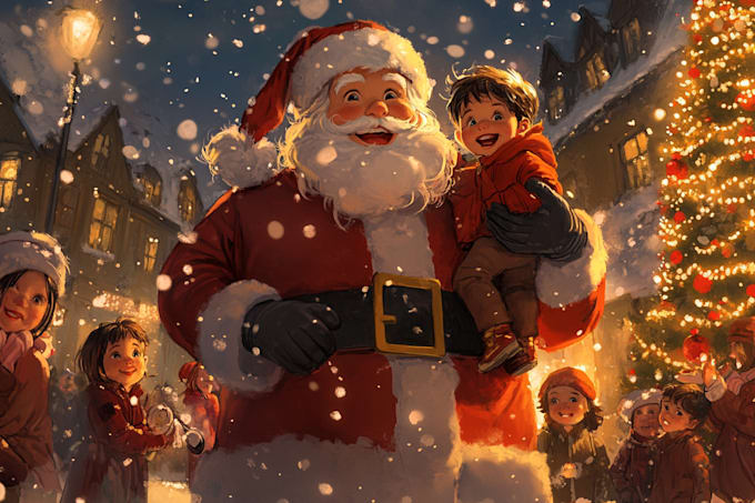 do  cute christmas pattern and illustration