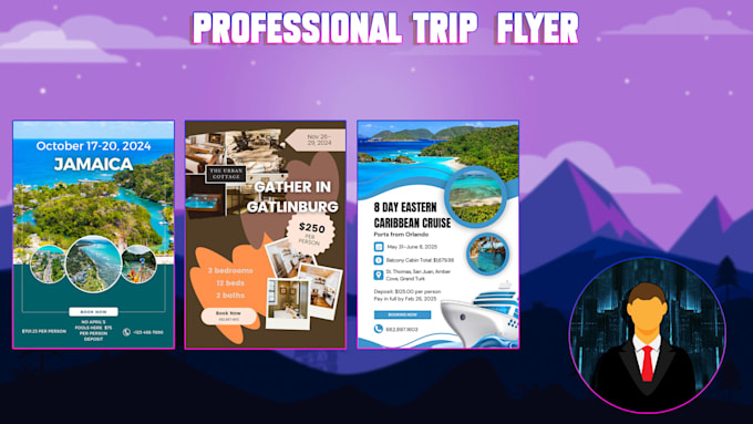 make professional trip flyer