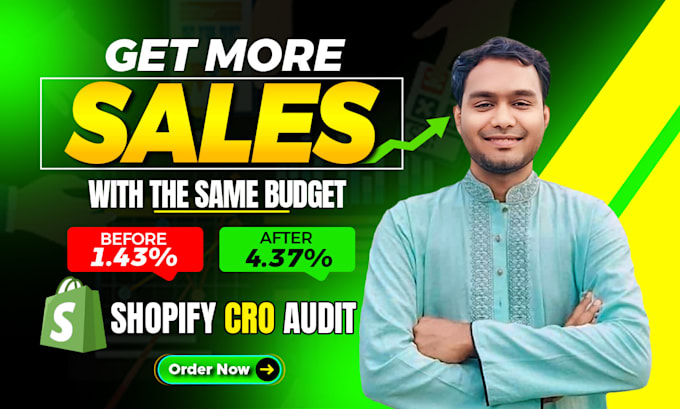maximize your shopify conversion rate with a pro cro audit