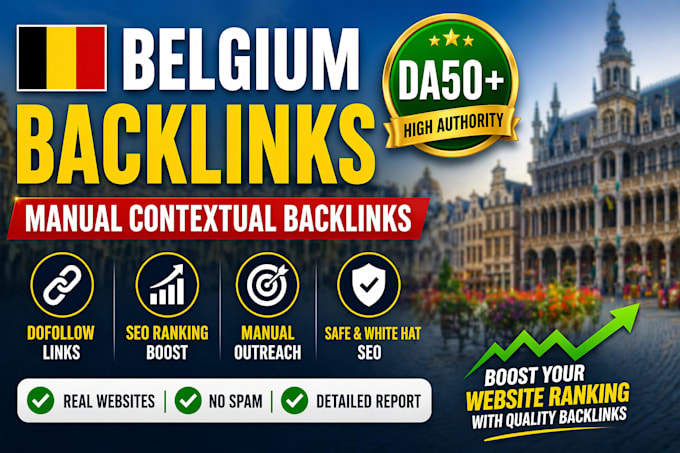 create high authority belgium guest post backlinks da50 plus SEO