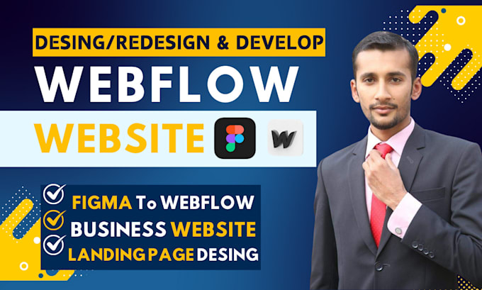 develop webflow website, figma to webflow, redesign website, webflow expert