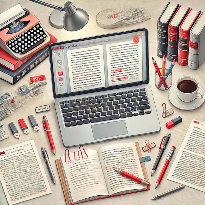 assist with content editing and proofreading