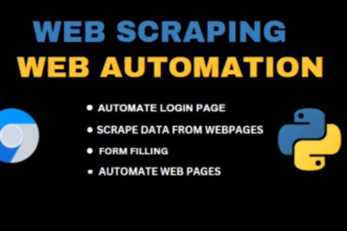 do scraping and web automation using selenium, playwright, bs4