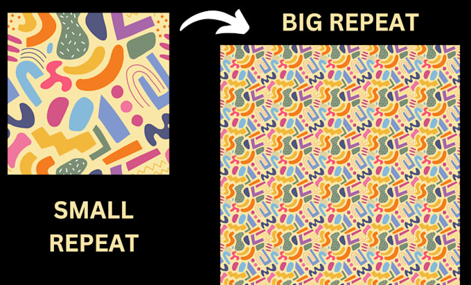 create custom, cute, seamless surface patterns