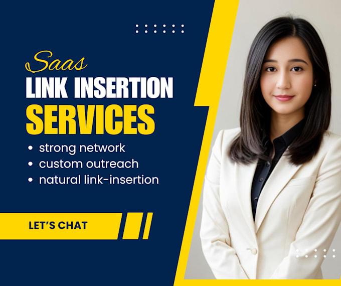 do saas link insertion on relevent and high authority sites