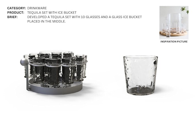 design custom interior products with 3d renderings, spec sheets, and production