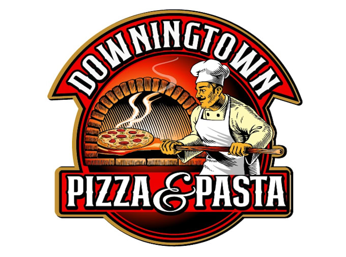 design unique pizza logo