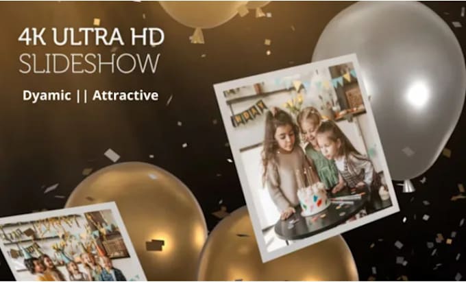 create memorial slideshow, photo slideshow, slideshow video